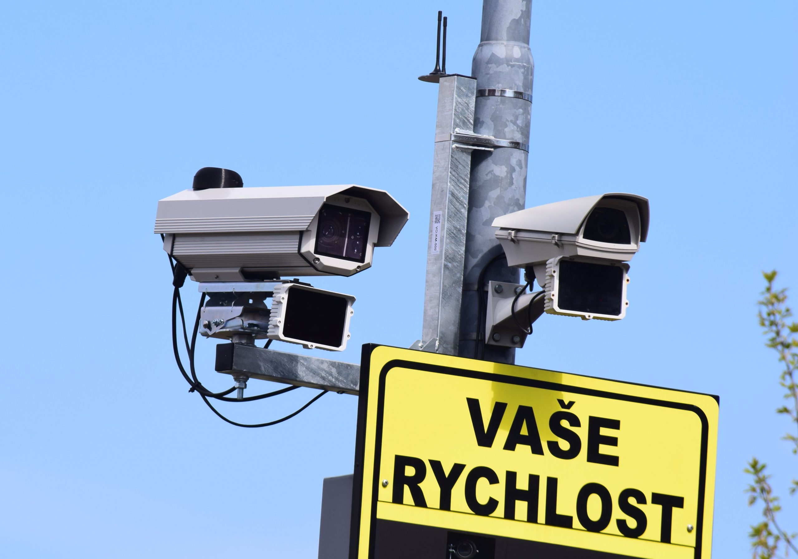 Most se připravuje na měření rychlosti vozidel