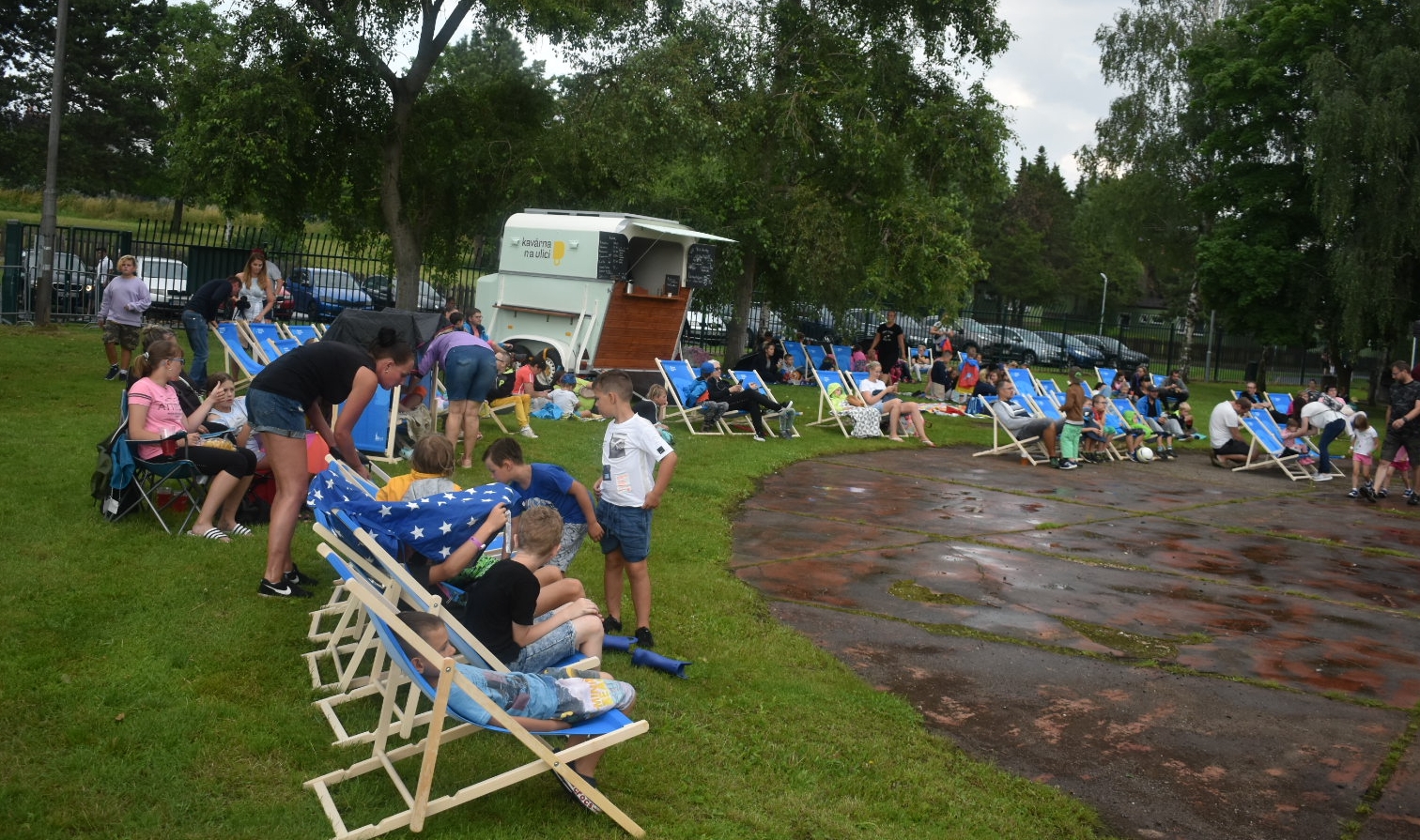 V pátek přišel Most i Louka u Litvínova o letní kino