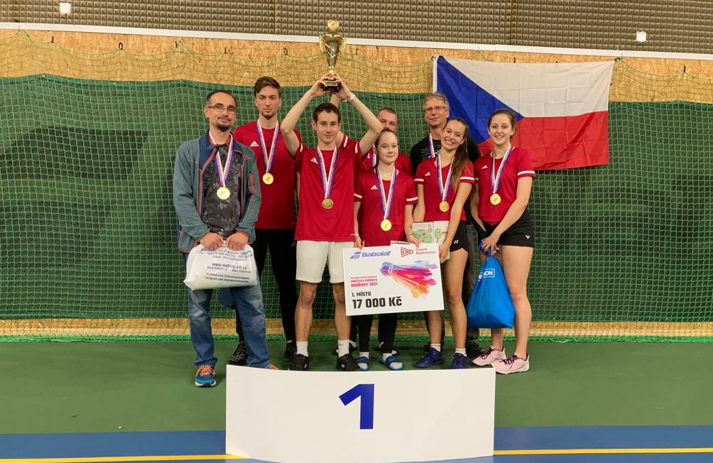BADMINTON: Baník Most vyhrál mistrovství České republiky dorostu!