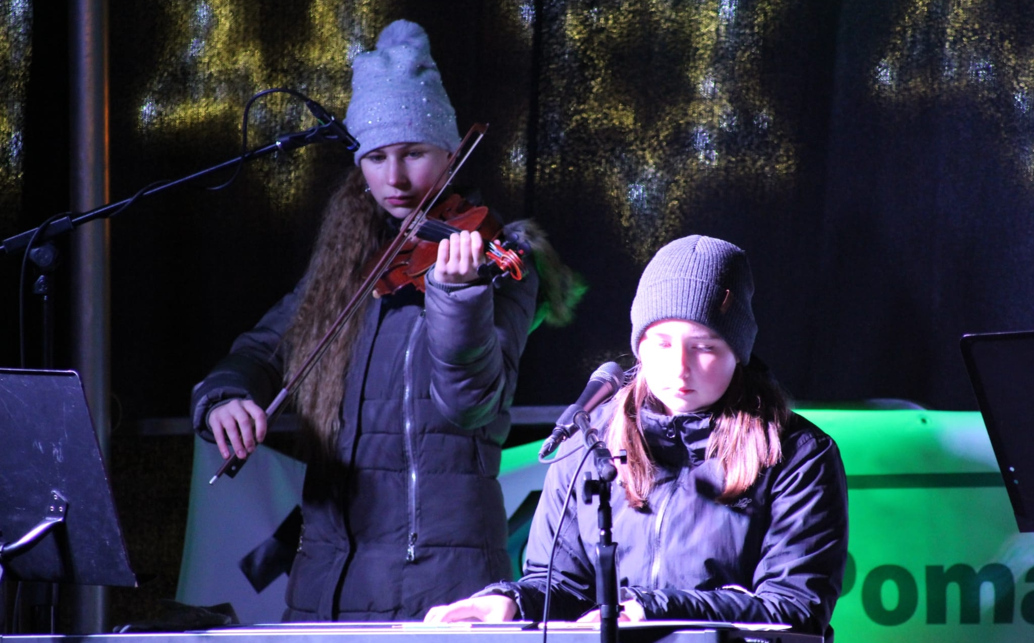 OBRAZEM: Půlnoční mše na 1. náměstí v Mostě