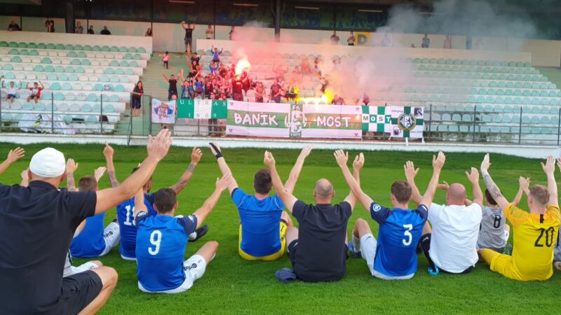 FOTBAL: Most bude v sobotu hájit první místo v tabulce!