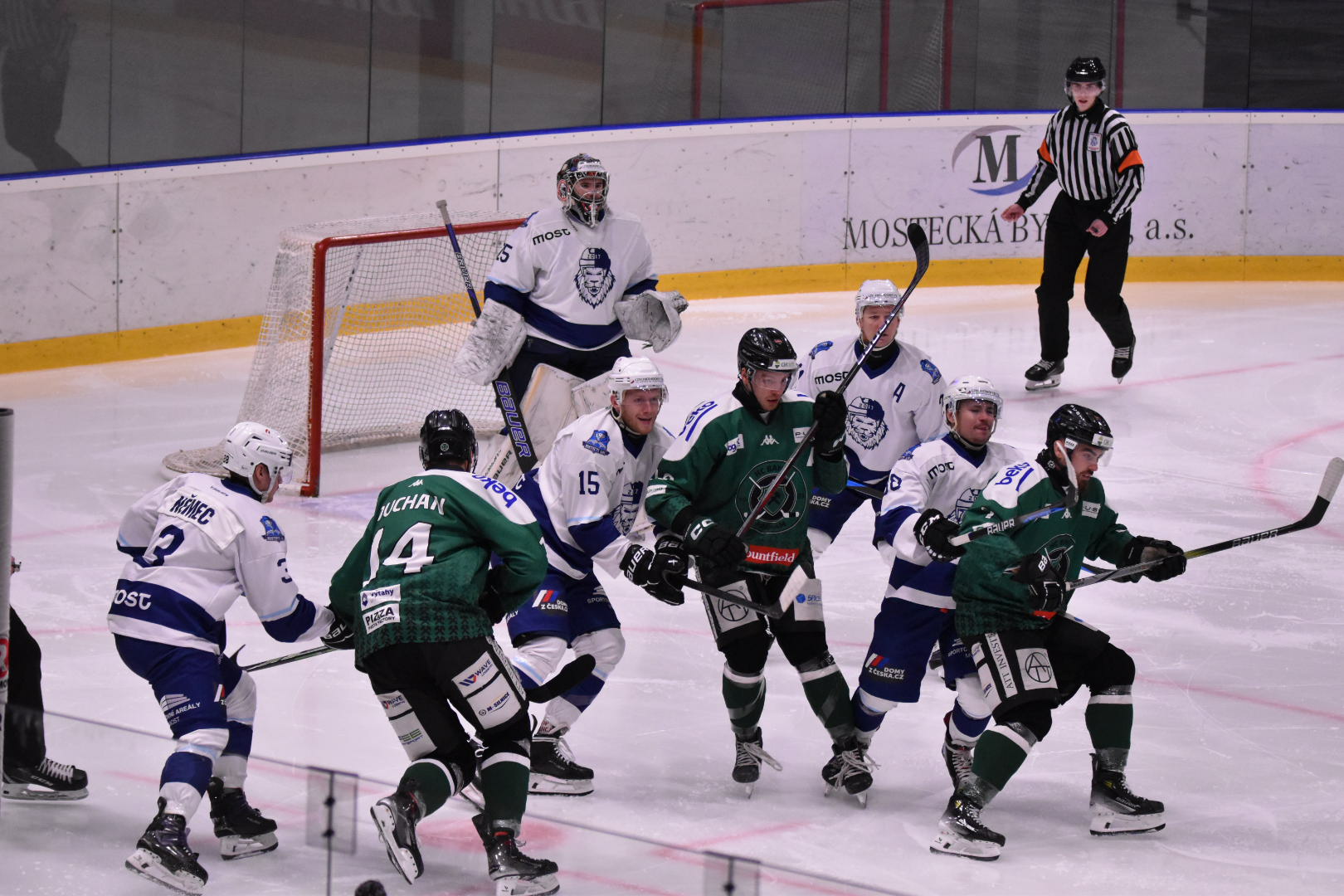 HOKEJ: Most doma bojoval, ale na druhou Příbram nestačil