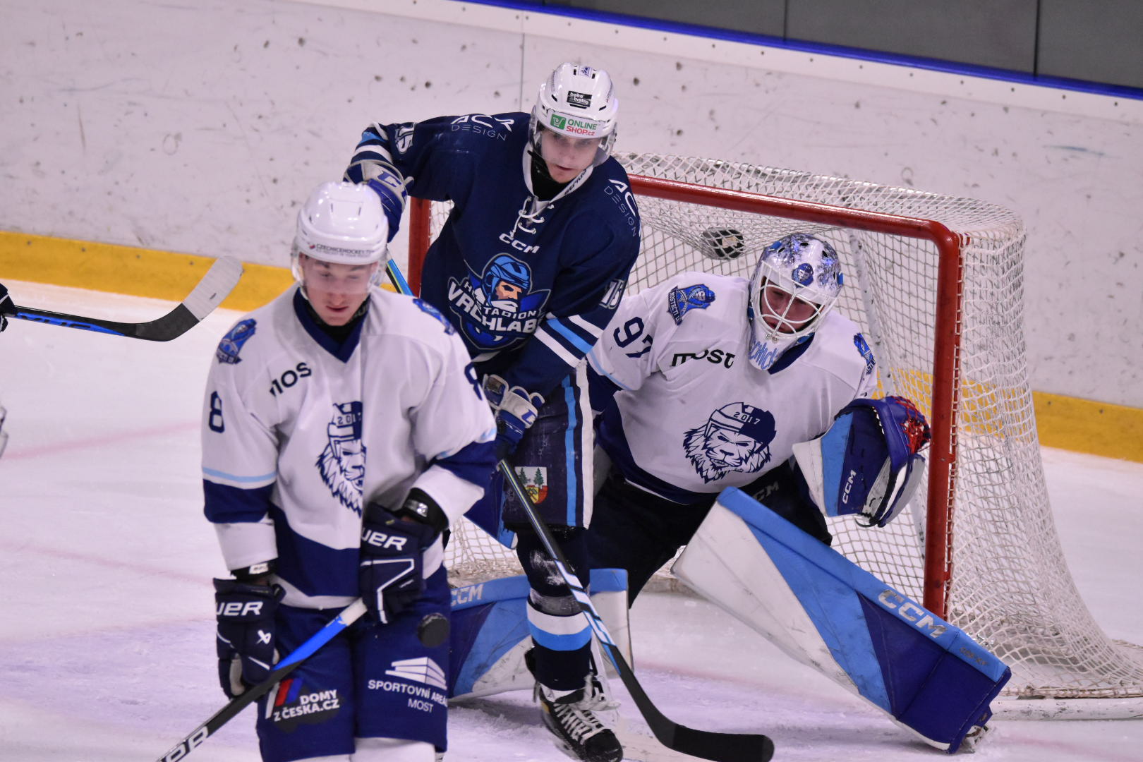 HOKEJ: Most doma nestačil na čtvrté Vrchlabí