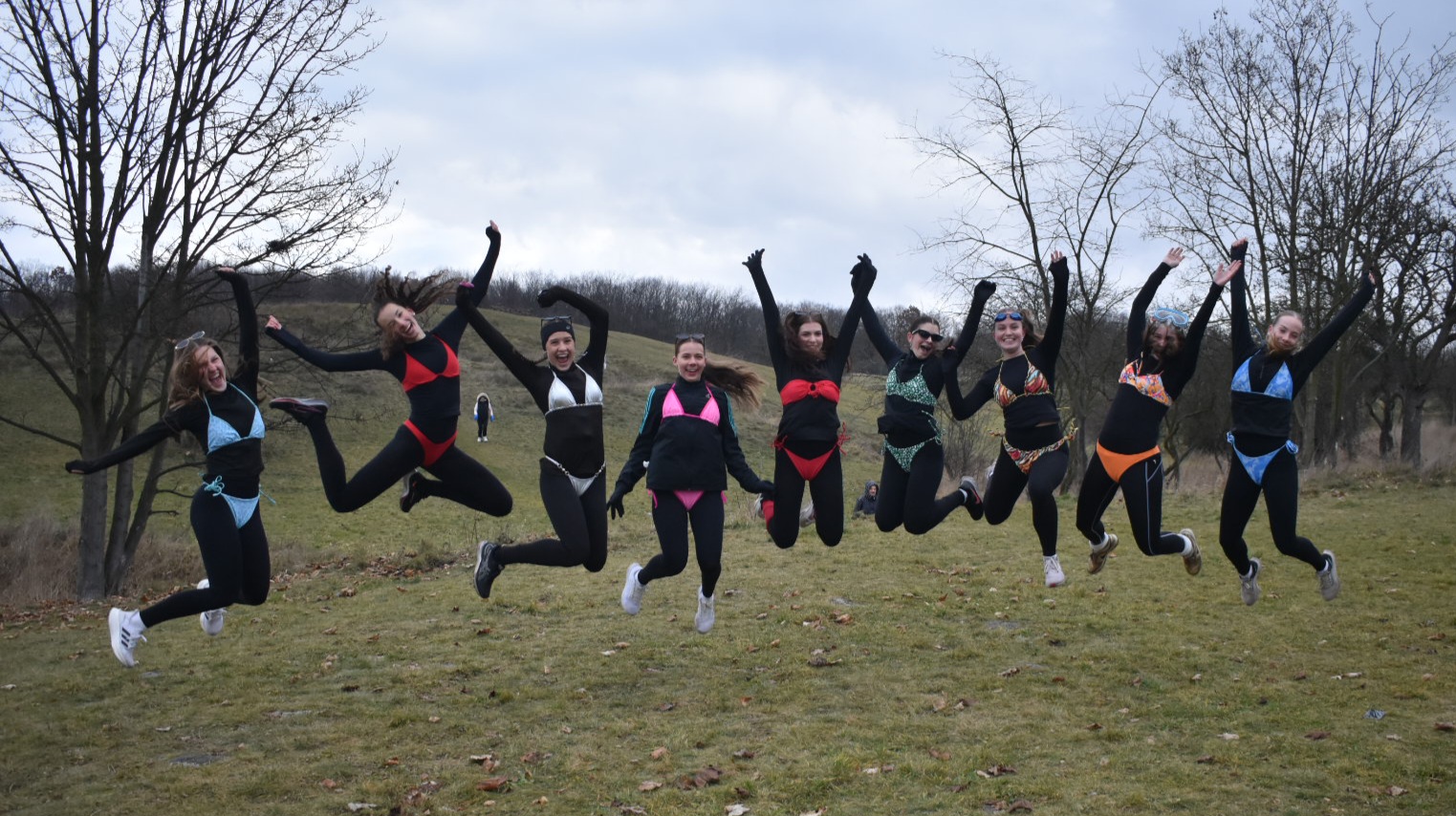 OBRAZEM: Šibeník ožil pohybem! Letošní Štědrodenní běh měl opět silnou účast