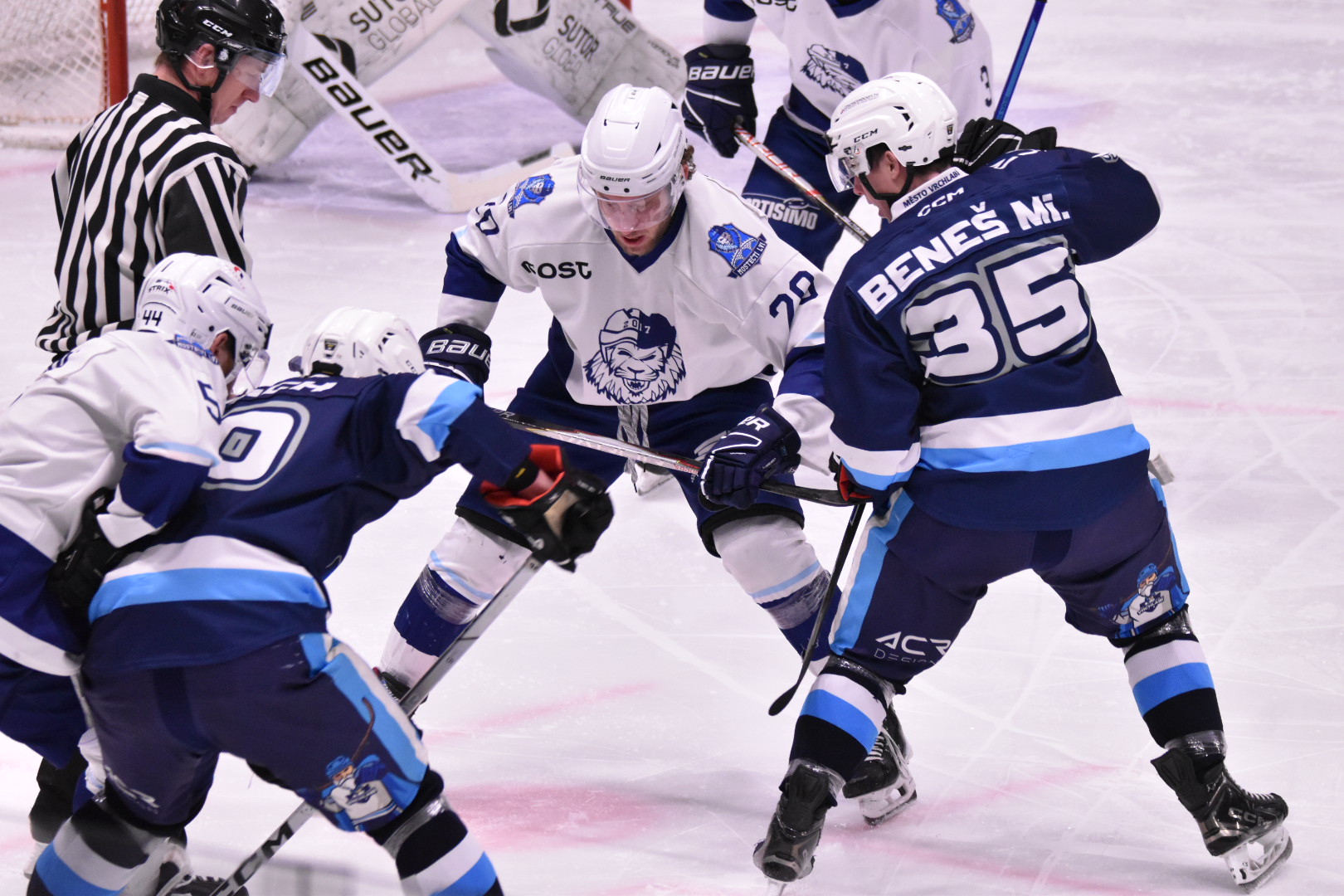 HOKEJ: Most zvládl poslední domácí utkání roku 2025. Připsal si cenné vítězství nad Vrchlabím
