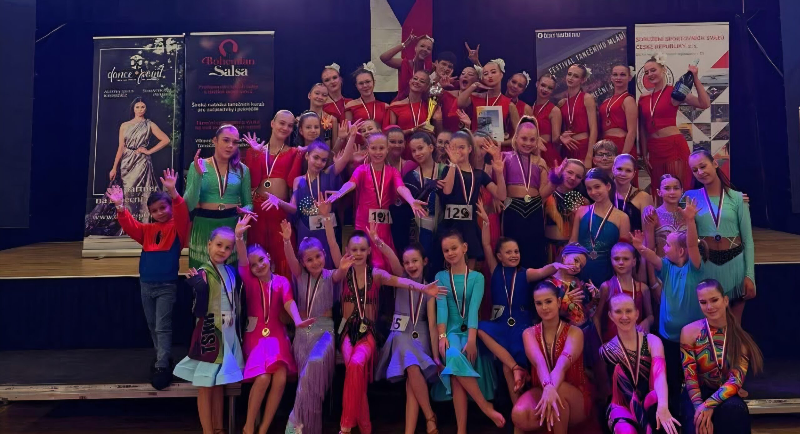 ZAJÍMAVOST: Mostecký tanec zazářil na mistrovství České republiky