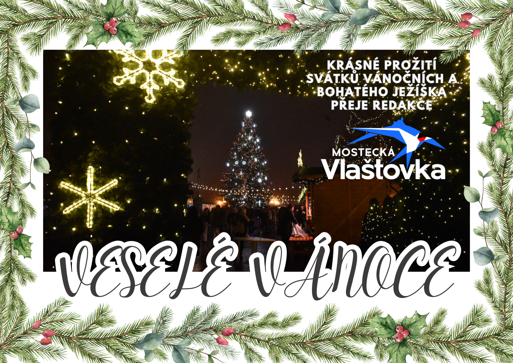 Veselé Vánoce přeje celá redakce!