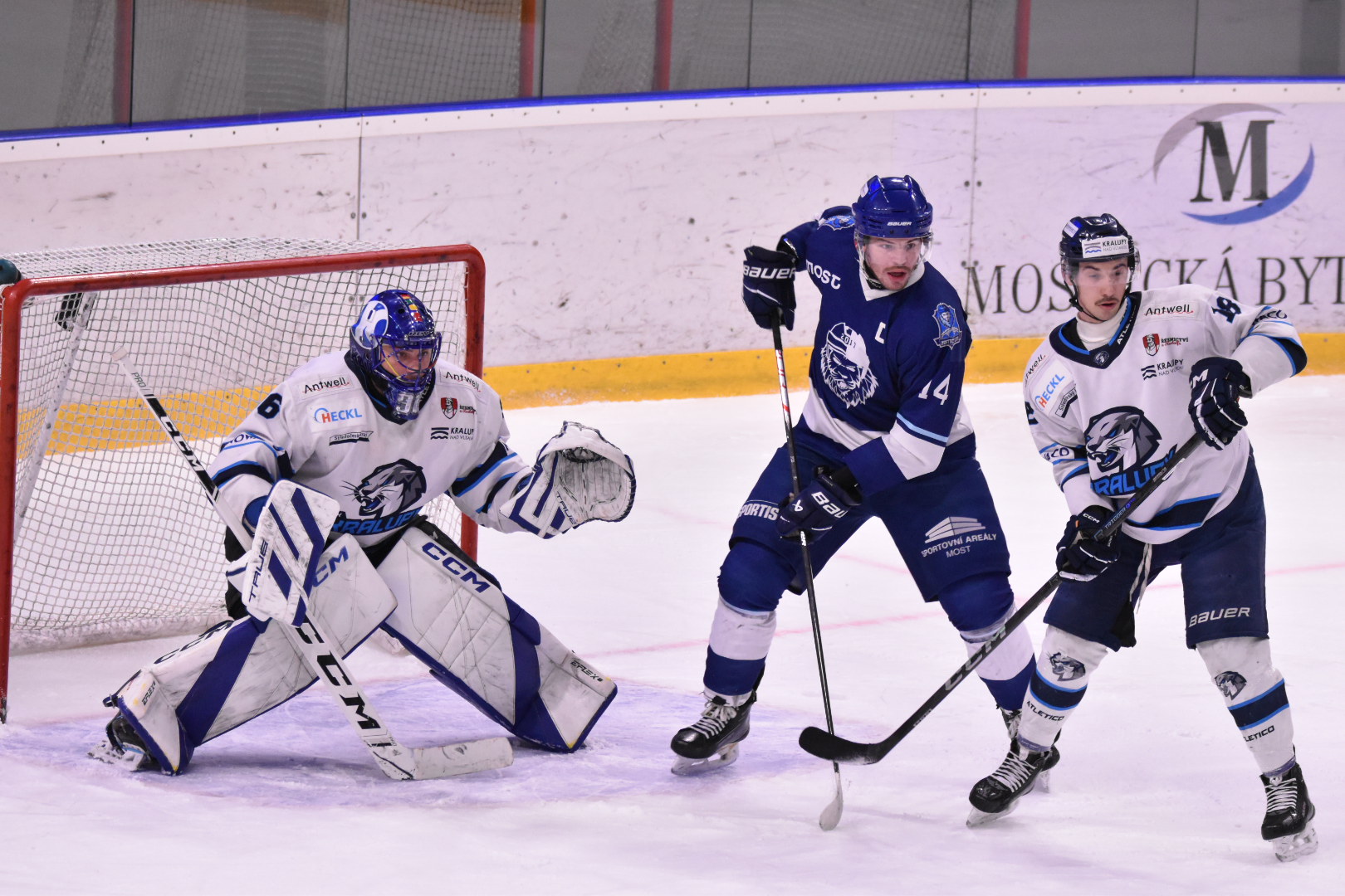 HOKEJ: Most sahal s Kralupy po výhře, nakonec má bod. Klíčový bude duel ve Vrchlabí