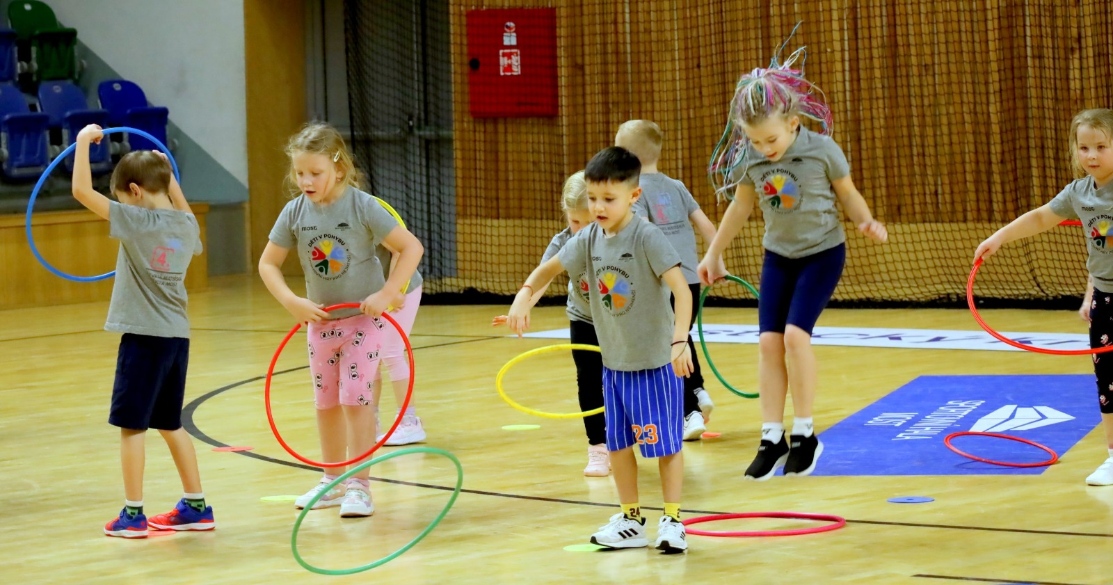 FOTO DNE: V Mostě odstartoval projekt Děti v pohybu. Zapojí až 600 předškoláků