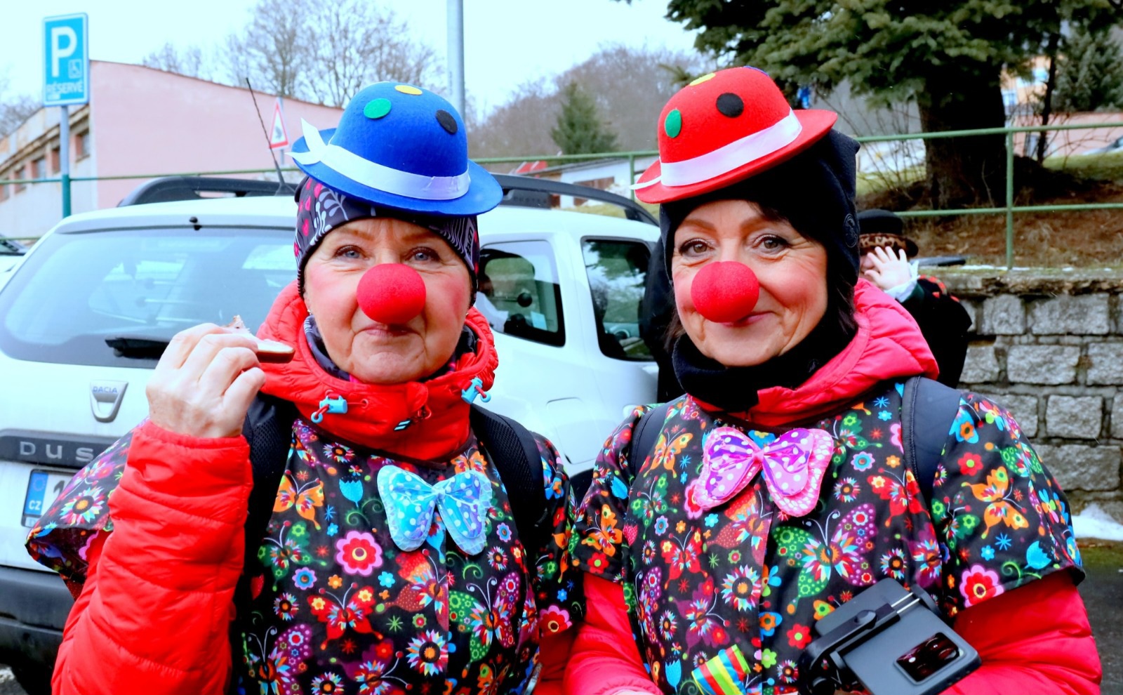 OBRAZEM: Meziboří ožilo masopustem. Průvod prošel městem až na náměstí