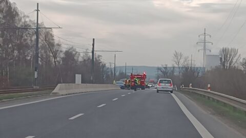 STALO SE: Ranní nehoda vozidla se zvěří mezi Zálužím a Litvínovem ochromila dopravu