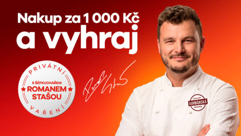 Nakupte v síti ORLEN a vyhrajte privátní vaření s šéfkuchařem Romanem Stašou