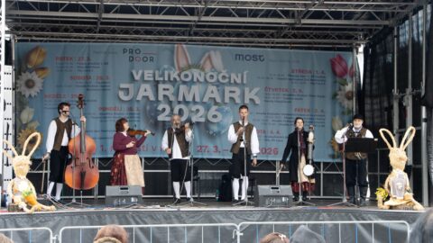 OBRAZEM: Letošní Velikonoční jarmark nabídl v Mostě pestrý program pro všechny generace