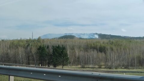 AKTUÁLNĚ: Hasiči právě zasahují u požáru lesa na Resslu v Mostě