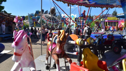 ZAJÍMAVOST: Na okraji Litvínova vyrostl lunapark! Láká na rodinnou zábavu