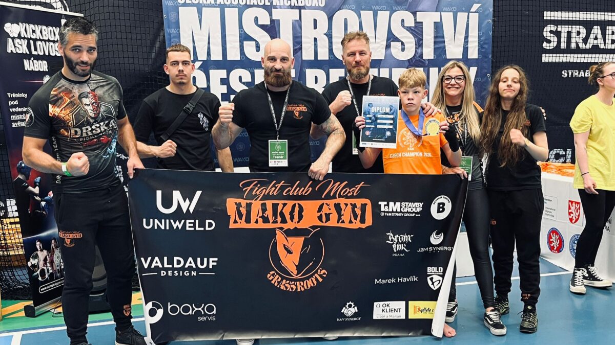 ZAJÍMAVOST: Mako Gym Most slaví historický úspěch. Pavel Urbánek je mistrem ČR v K1 a vicemistrem republiky v boxu