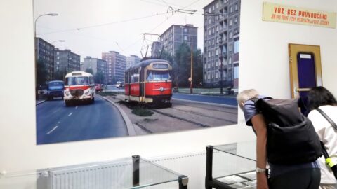OBRAZEM: Mostecké muzeum otevřelo unikátní výstavu ke 125 letům MHD