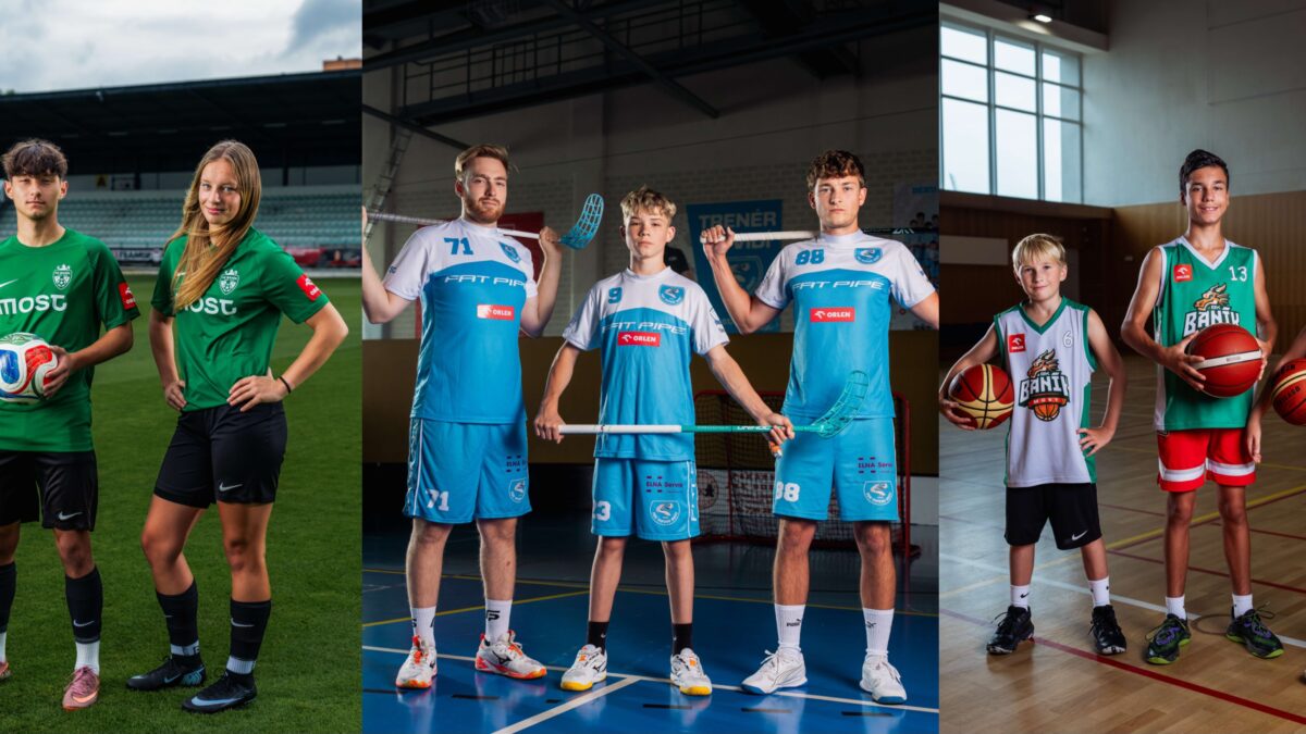 ZAJÍMAVOST: ORLEN podpoří tři mostecké kluby a jejich rozvoj